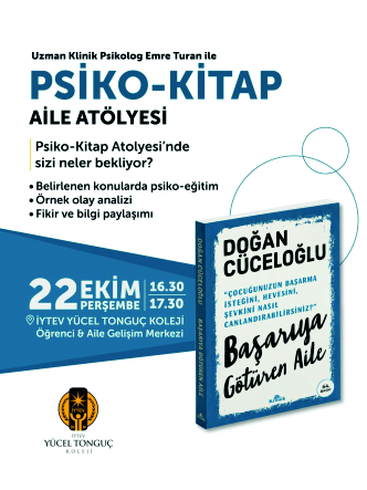 Uzman Klinik Psikolog Emre Turan ile Psiko-Kitap Aile Atölyesi